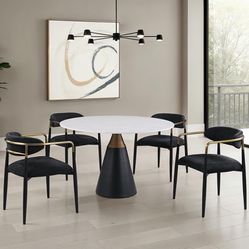5 PC. DINING TABLE SET/