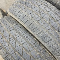 (TWO) 255 70 15 FIRESTONE TIRES 