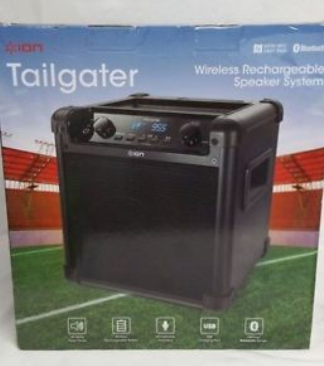 Tailgater Bluetooth Wireless Rechargeable Speaker System