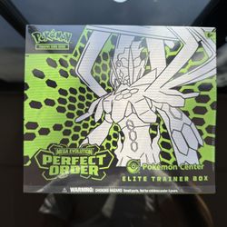 Perfect Order Pokemon Center ETB 