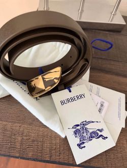 Authentic Burberry Women’s Leather Belts