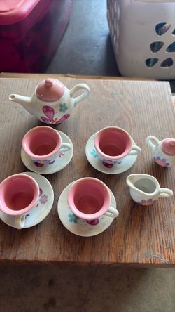 Tea party toys porcelain