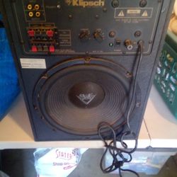 Vintage Klipsch SW10 Subwoofer 
