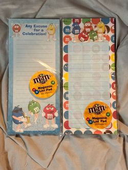 New M&M’s Magnetic List Pad