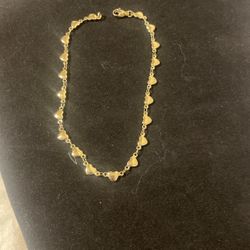 14Karats Gold Filled Anklet 