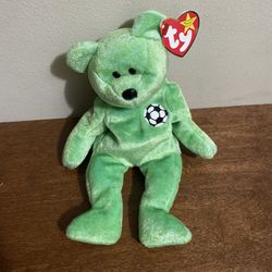 ty beanie babies retired Bear Kicks 1998