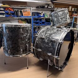 1960s Slingerland Drumset Original With Matching Snare