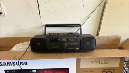 Sony portable radio