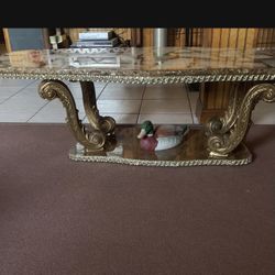 Arturo Pani Vintage Hollywood Regency Coffee Table & End Tables