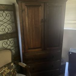 Dark Brown Armoire