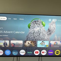 Hisense 55 Inch Tv 55A53FUA(0013) Works Great Pick Up In Elgin