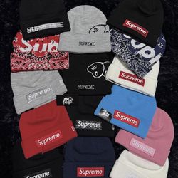 SUPRME BEANIES BRAND NEW ALL COLORS