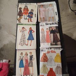 Misc Boxes Of Sewing Patterns 