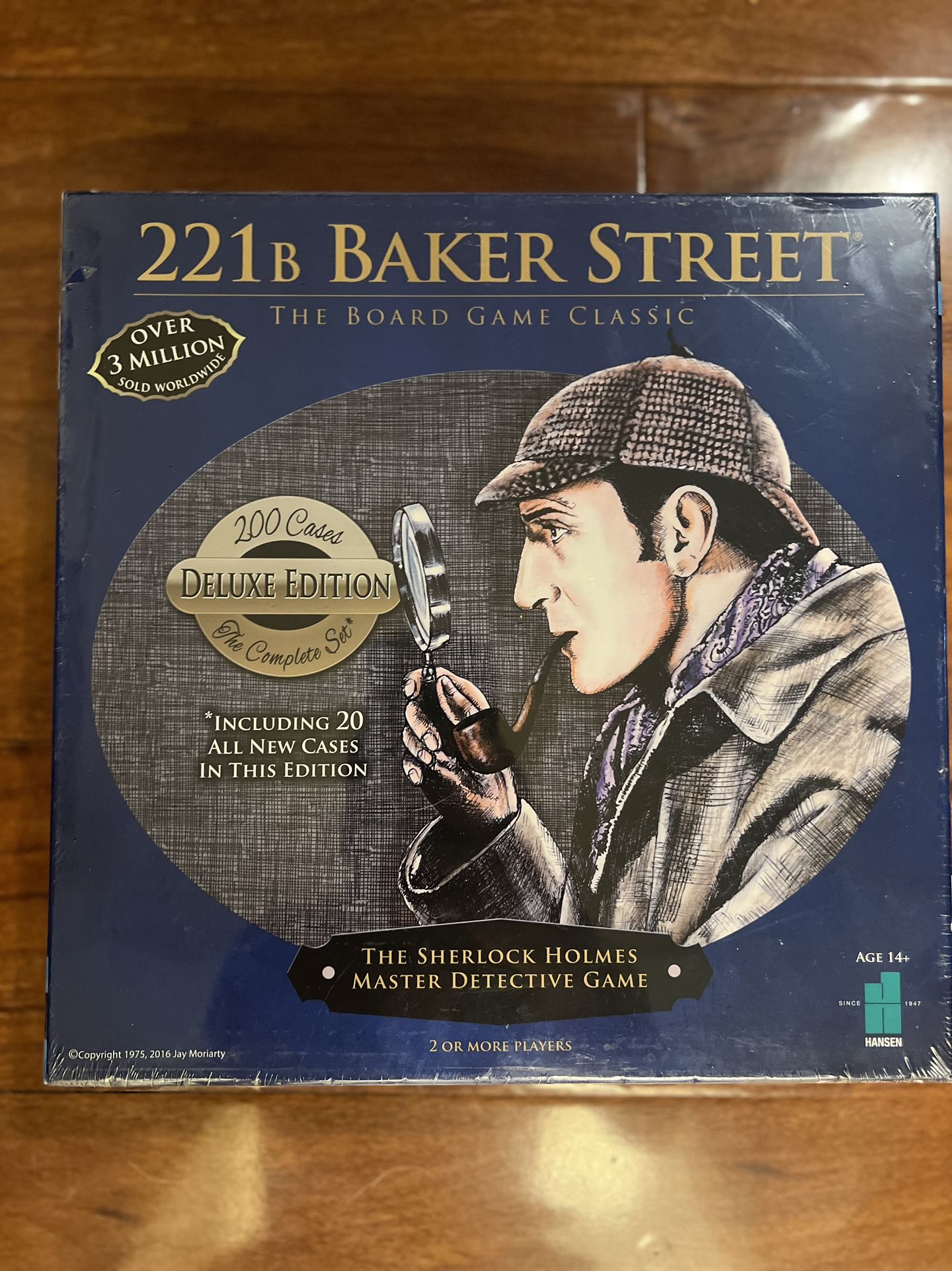 Deluxe 221B Baker Street Board Game - 200 Intriguing Adventures 2-6 Players New