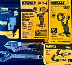 DeWalt 20V Tool Bundle with Hand Tools