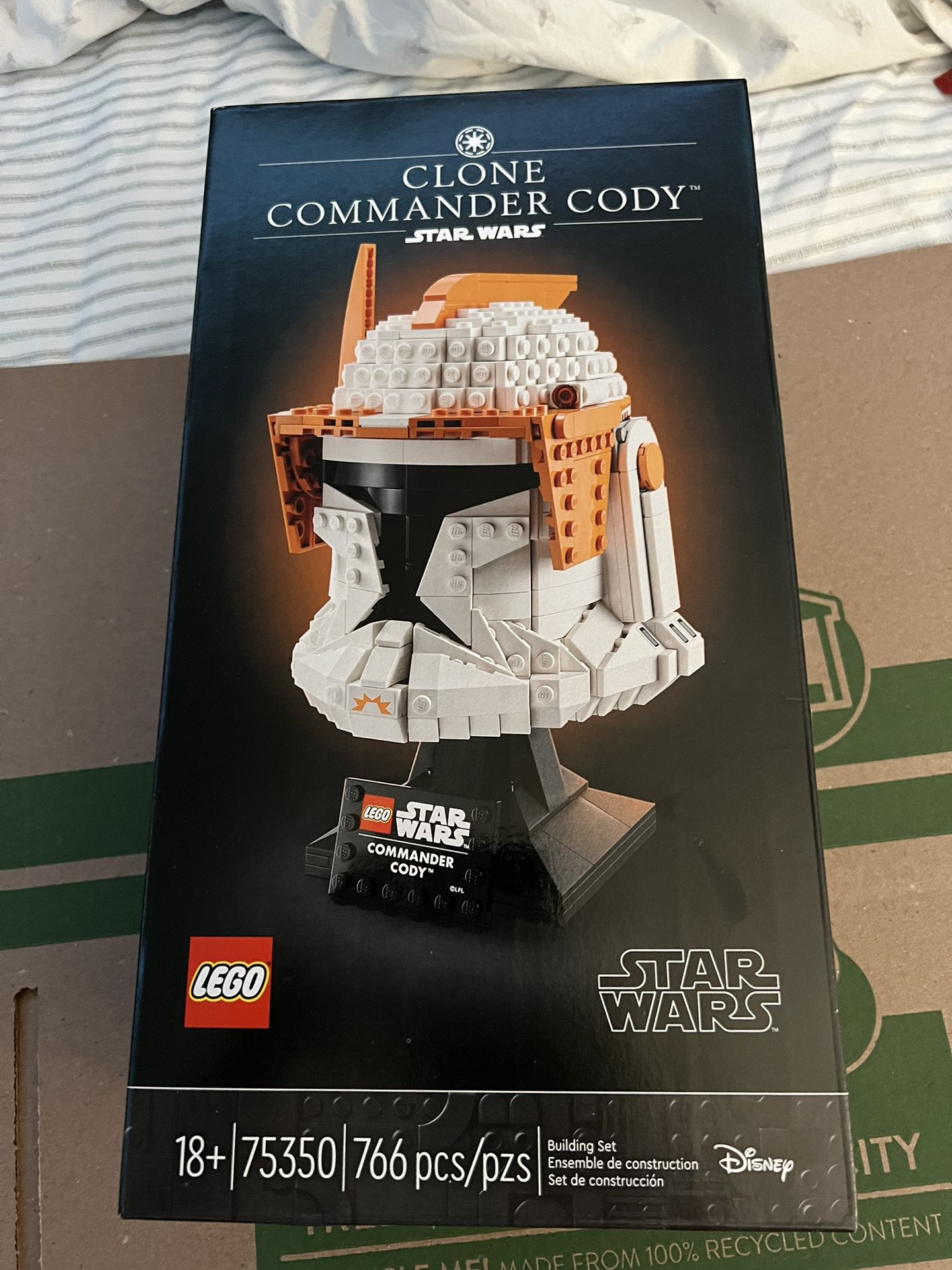 Lego Commander Cody Helmet Set