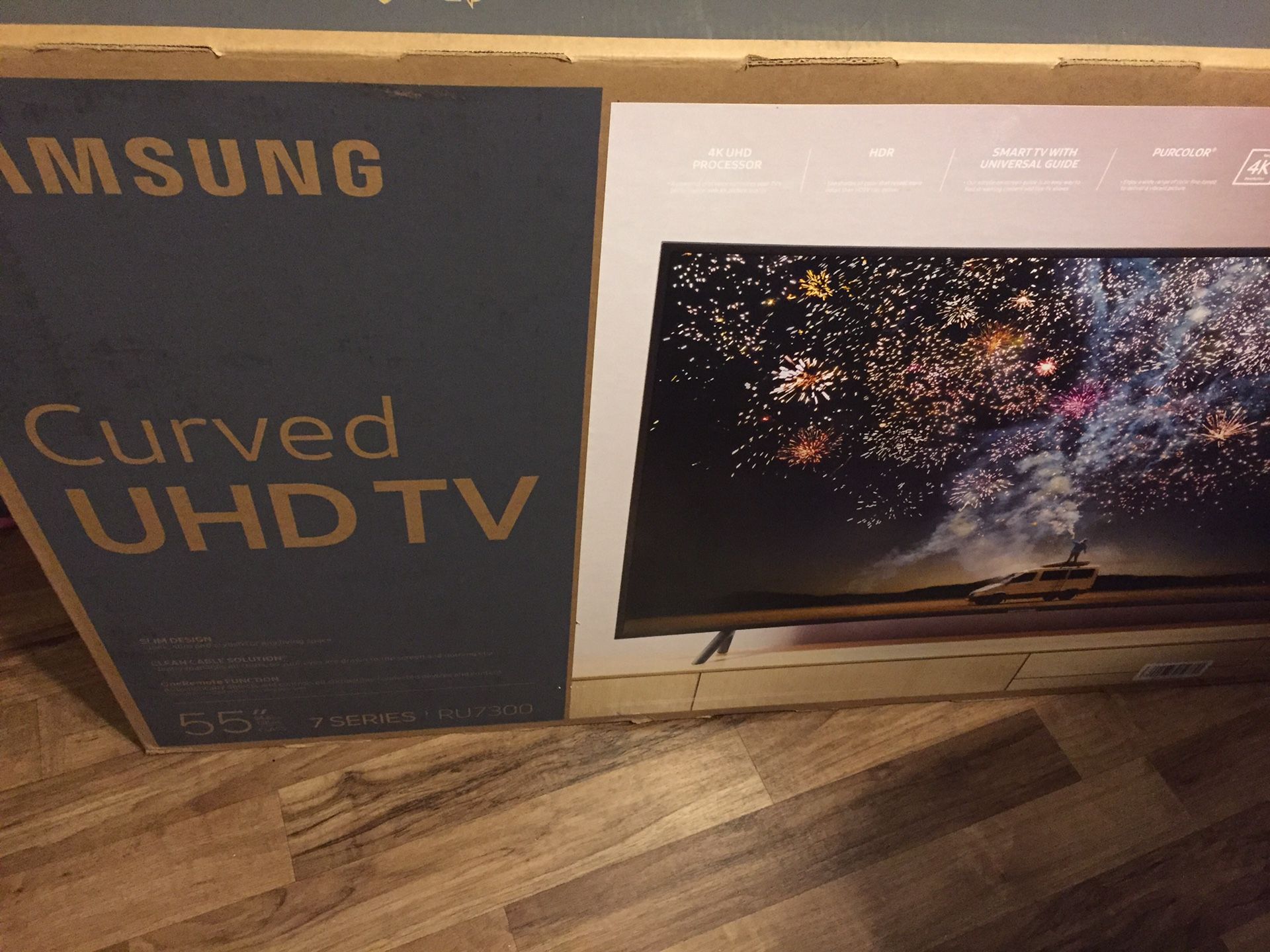 Samsung 55 inch Curved Tv