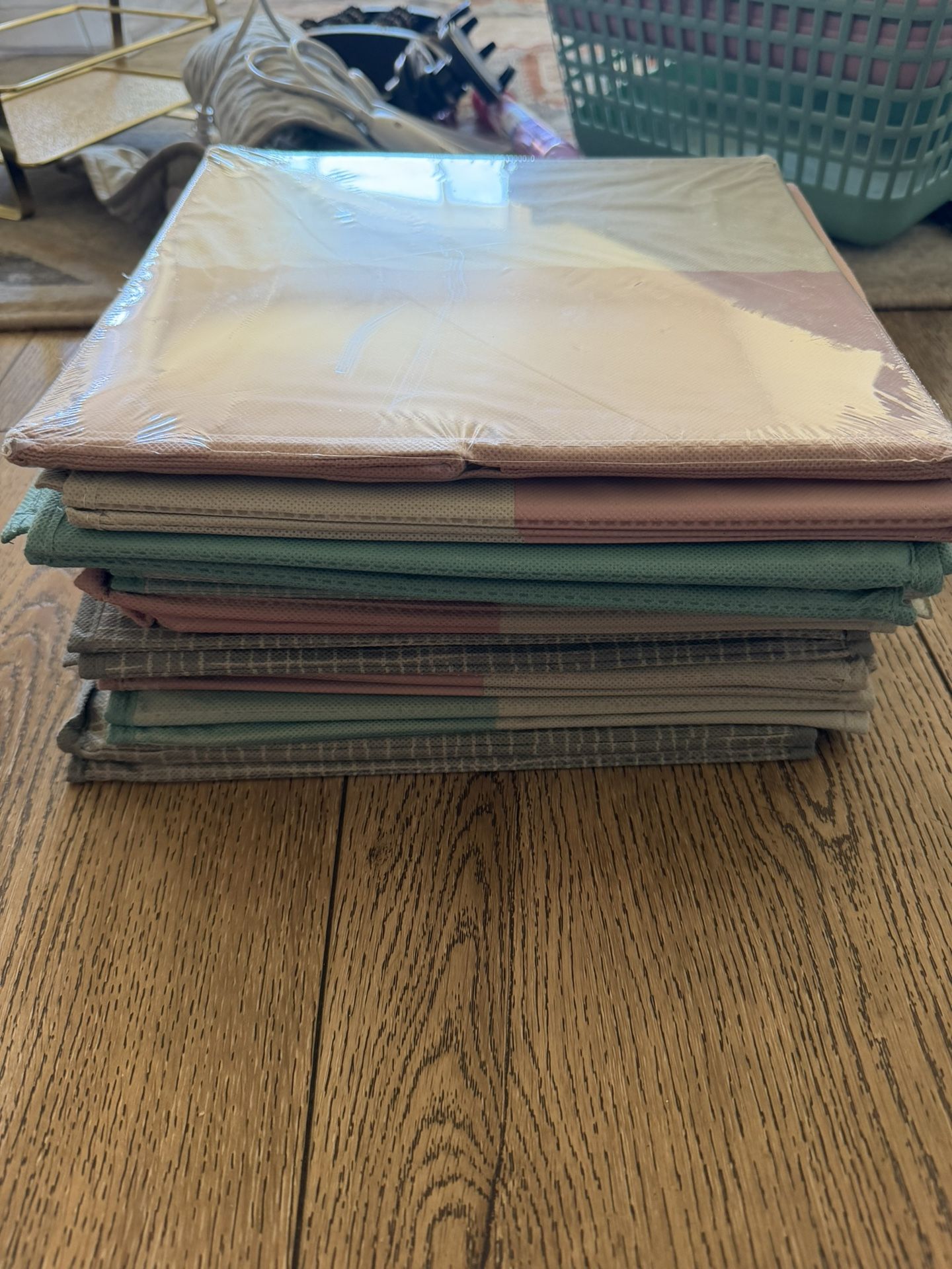 Fabric Storage Bins / Collapsible Organizers – Set of 15