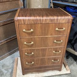 Art Deco Waterfall Dresser