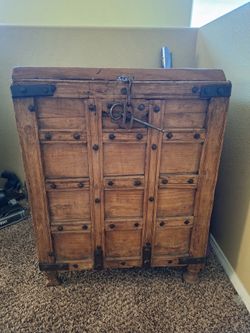 Wooden chest