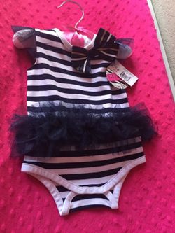 Cute sailor top for baby girl
