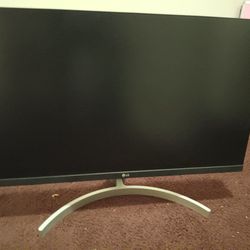 LG 27” FHD IPS 3-Side Borderless Monitor with Dual HDMI