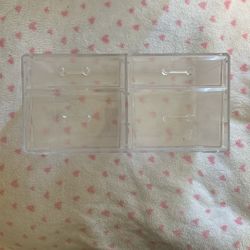 Acrylic organizer