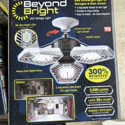 2x  LED garage Lights—Screw  In Like Any Bulb 