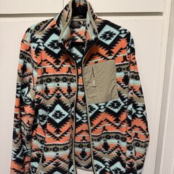 Men’s WESC Fleece Sweater Zip up XL