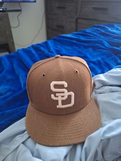 Very nice Brown Padre hat brand new never used size 8