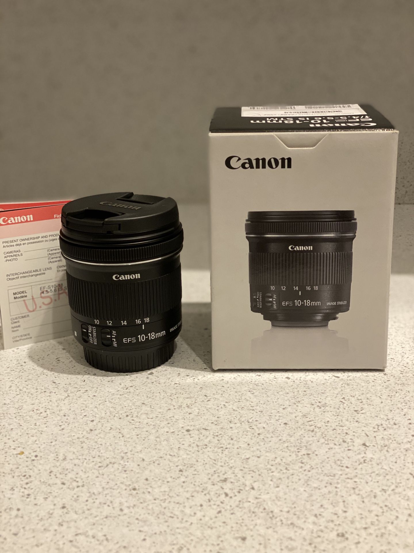Canon EFS 10-18MM STM