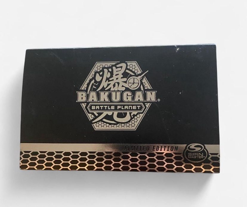 Rare Limited Edition Promo Bakugan Battle Planet Dragonoid Spin Master Set