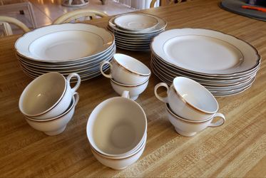 Kahla German China Plates Cups Set