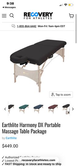 Massage table