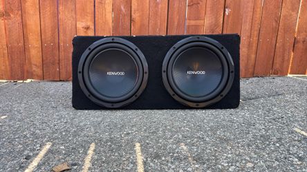 12” KENWOOD  Speakers