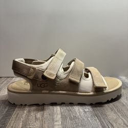 Ugg Mens Goldencoast Multi Strap Adjustable Leather Sport Sandals Men’s Size 12