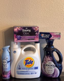 Tide free & clear bundle