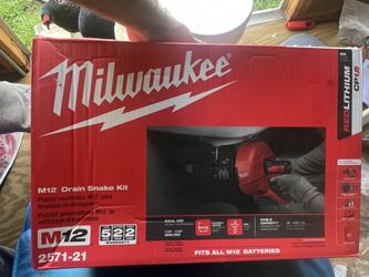 Milwaukee M12 Drain Snake Kit