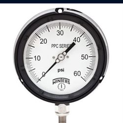 Winters PPC Series Phenolic Single Scale Process Pressure Gauge with Stainless S MSRP: $125.32