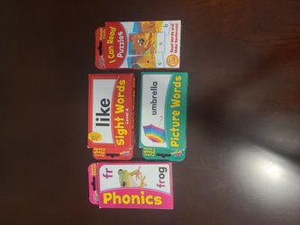 TK, K, First Grade Reading Flashcards