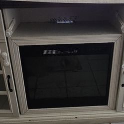 Fireplace TV stand