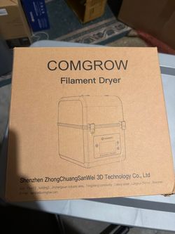 Comgrow 3D Printer Filament Dryer Brand New