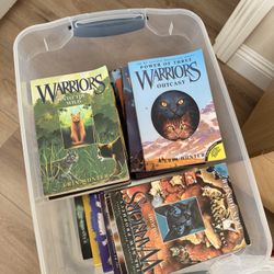 Warrior (Warriors) Cats By Erin Hunter Book Collection - Preowned, Good Condition. Well Loved. All Books From First Three Arcs + Extra Ed. See Descr.