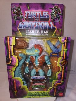Mattel Turtles of Grayskull Leatherhead.