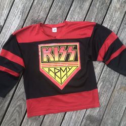 Vintage- 90’s KISS tour Hockey Jersey 