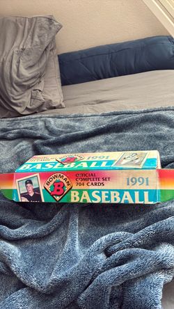 1991 Bowman Baseball Complete Set 704 Cards