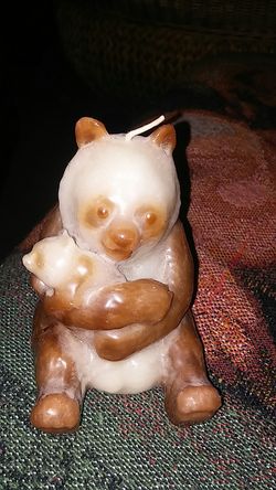 Panda candle
