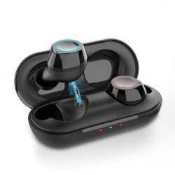 Langsdom T20 TWS True Wireless Earbuds bluetooth v5.0 true wireless headset with charging box , mini bluetooth earbuds , support siri voice call