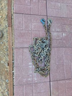 20 foot chain 2 hooks