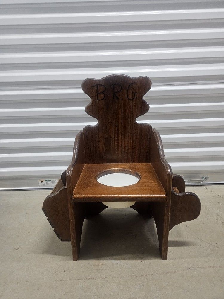 Wooden Potty Chair